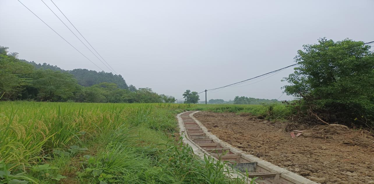 涇縣茂林鎮學黨史辦實事水渠建設利於民生